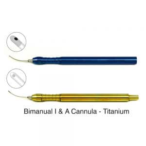 Bimanual I A Cannula Titanium